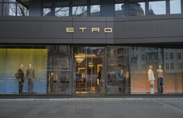 Etro Textiles, Kurfürstendamm, Charlottenburg, Berlin, Germany, Europe