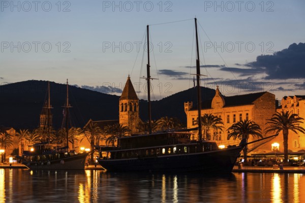 Trogir is a port city in Croatia and is located in central Dalmatia about 15 kilometres west of Split, Croatia, Europe