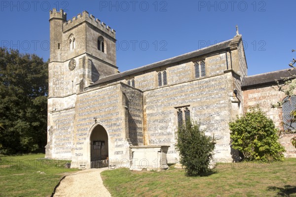 Church of All Saints, Enford, Wiltshire, England, UK