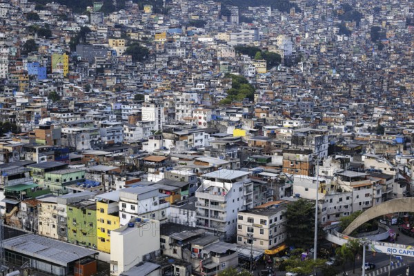 View of the Rocinha favela. Rio de Janeiro, 13.02.2013. Photographed on behalf of the Federal Ministry for Economic Cooperation and Development