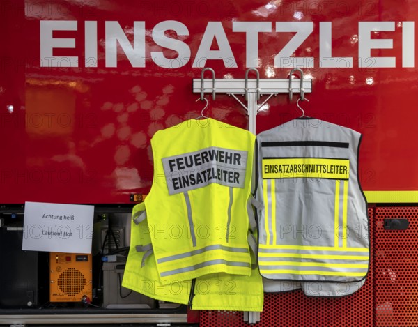 Personal protective equipment, clothing for firefighters, Interschutz 2022 trade fair in Hanover, the world's largest trade fair for firefighting, rescue and disaster control technology, equipment, over 1300 exhibitors from 50 countries, disaster control