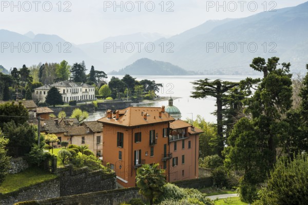 Picturesque village on the lake, Bellagio, Como province, Lombardy, Italy, Europe