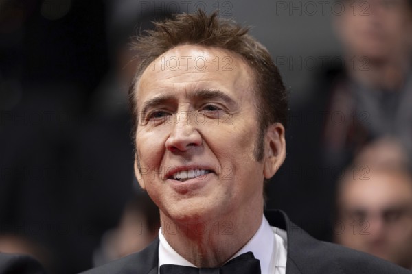 Cannes, France, 17.5.2024: Nicolas Cage at the premiere of The Surfer on the red carpet of the Palais des Festivals during the 77th Cannes International Film Festival. The 77th Cannes International Film Festival will take place from 14 to 25 May 2024, Europe