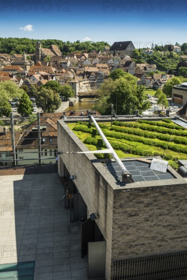 Kunsthalle Würth, Schwäbisch Hall, Old Town, Kocher Valley, Kocher, Hohenlohe, Franconia, Baden-Württemberg, Germany, Europe