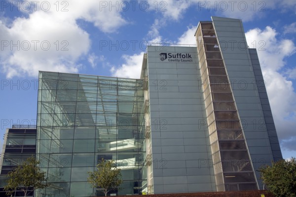 Endeavour House, Suffolk County Council Headquarters, Ipswich, Suffolk, England, UK