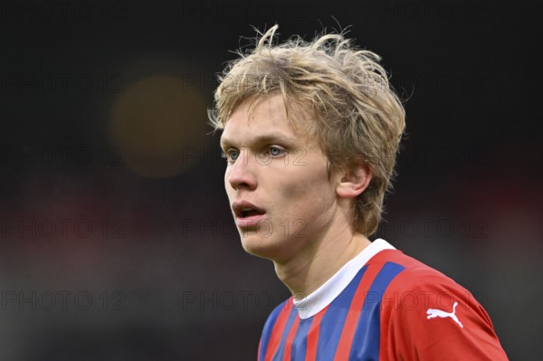 Frans Krätzig 1. FC Heidenheim 1846 FCH (13) Portrait, Voith-Arena, Heidenheim, Baden-Württemberg, Germany, Europe