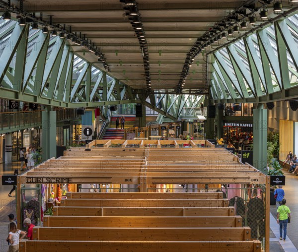 Interior photograph, retail and commercial space in Bikini Haus, Budaperster Strasse, Berlin, Germany, Europe