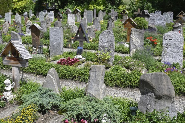 Cemetery Graves Gravestones