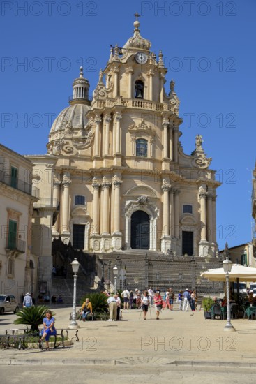 Church of San Giuseppe, Ragusa Ibla, historical district of Ragusa, Sicily, Italy, Europe