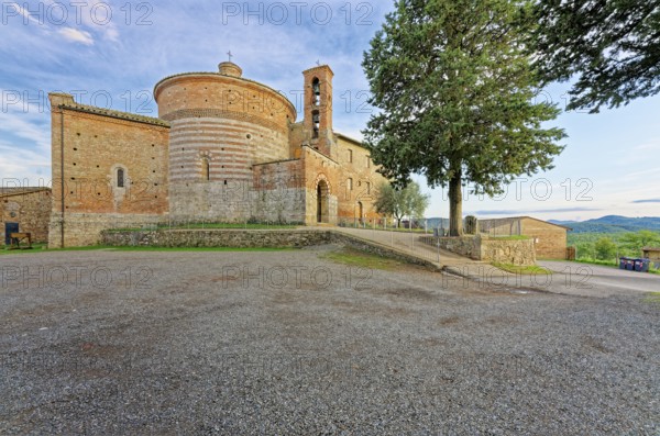 The Oratorio di San Galgano sul Montesiepi, Chiusdino, Tuscany, Italy, Europe