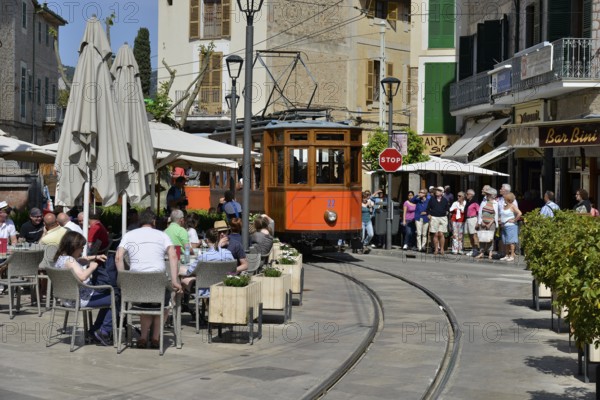 Tram, Soller, Majorca, Balearic Islands, Spain, Europe