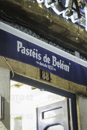 Pasteis de Belem in Lissabon, 03.01.2023. Kult Baeckerei in Lissabon