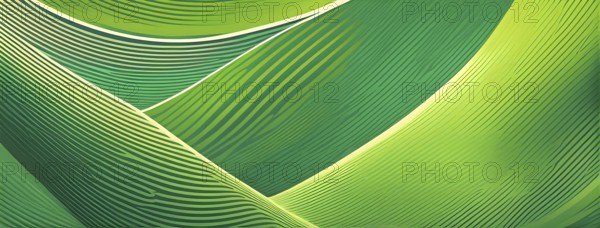 Green halftone pop art background. retro vector illustration, AI generated