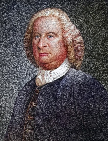 Philip Livingston, 1716 to 1778, American statesman and founding father A signer of the Declaration of Independence Engraving by JB Longacre after an original nineteenth-century painting, Historical, digitally restored reproduction from a nineteenth-century original, Record date not stated