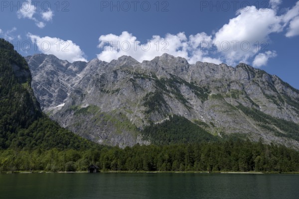 Königssee, Schönau, Königssee, Berchtesgaden National Park, Berchtesgadener Land, Bavaria, Germany, Europe