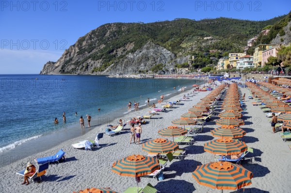 Levanto Beach, Cinque Terre, Province of La Spezia, Liguria, Italy, Europe