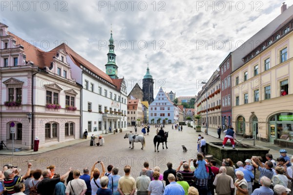 Pirna recreation of the Canaletto painting