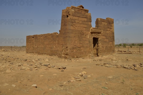 Lion Temple for the lion-deity Apedemak, Naga, Nubia, Nahr an-Nil, Sudan, Africa