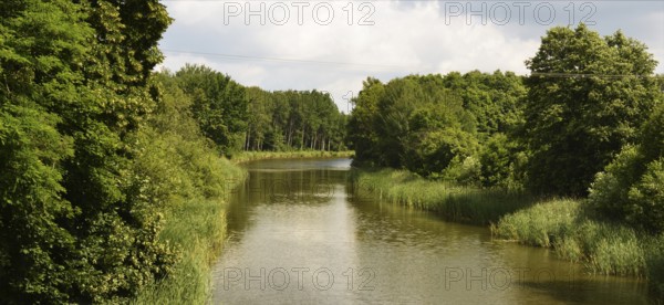 The Strelitz Lake District, part of the Mecklemburg Lake District, Germany, is an area of natural beauty and a highlight for holidaymakers and visitors, Europe