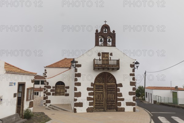 Spanish church Nuestra Señora de Carmen near Las Tricias, La Palma, Spain, Europe