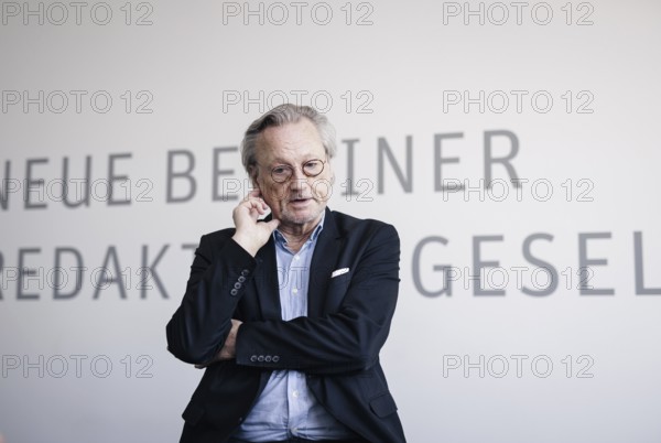 Peter Brandt, recorded during an interview at the NBR office in Berlin. 09.05.2022