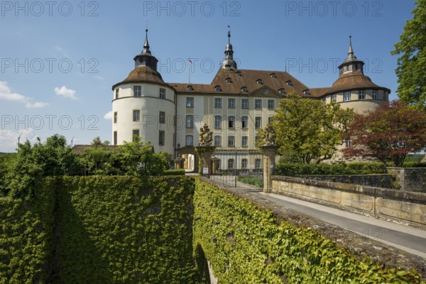 Langenburg Castle, Langenburg, on the Jagst, near Schwäbisch Hall, Baden-Württemberg, Germany, Europe