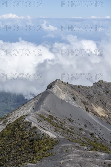 Irazu Volcano, Irazu Volcano National Park, Parque Nacional Volcan Irazu, Cartago Province, Costa Rica, Central America