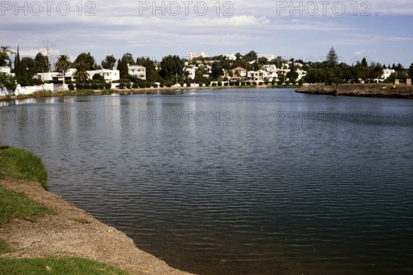 Site of the Roman naval harbour of Carthage, Tunis, Tunisia, 1998, Africa