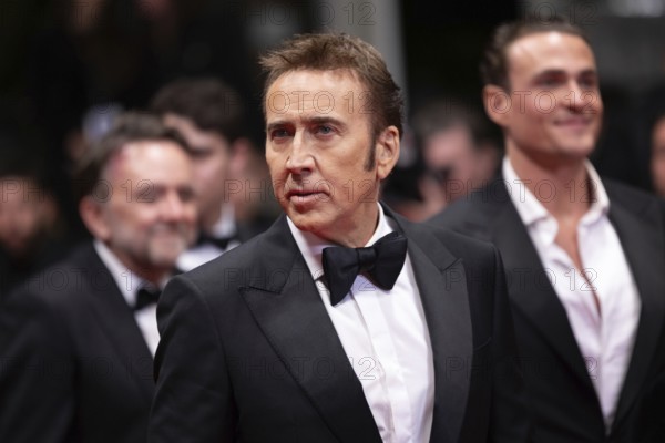 Cannes, France, 17.5.2024: Nicolas Cage at the premiere of The Surfer on the red carpet of the Palais des Festivals during the 77th Cannes International Film Festival. The 77th Cannes International Film Festival will take place from 14 to 25 May 2024, Europe