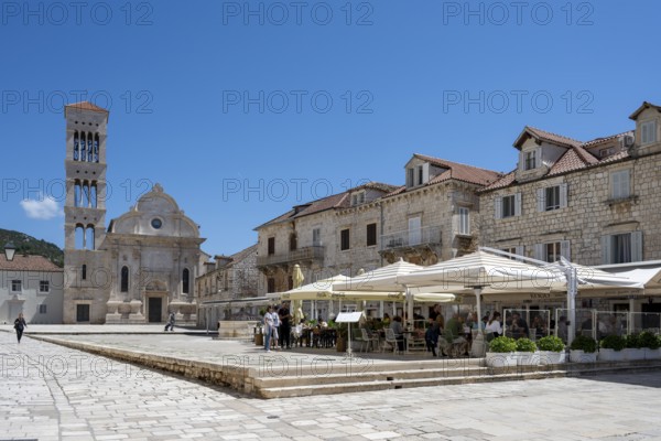 Hvar Old Town, Hvar Island, Dalmatia, Croatia, Europe