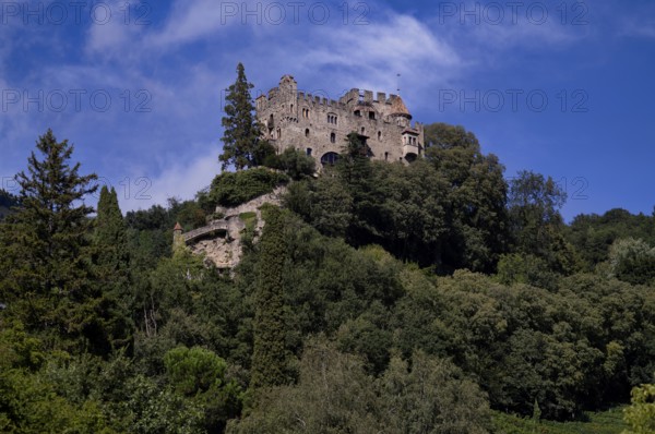 Brunnenburg Castle, Dorf Tyrol, Tirolo, South Tyrol, Autonomous Province of Bolzano, Italy, Europe