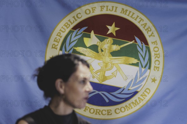 Annalena Bärbock (Bündnis 90/Die Grünen), Federal Foreign Minister, photographed during a visit to the Fijian Armed Forces Blackrock Peacekeeping and Humanitarian Assistance and Disaster Relief Camp in Nadi, 07.05.2024. Bärbock is travelling to Australia, New Zealand and Fiji for political talks / Photographed on behalf of the Federal Foreign Office