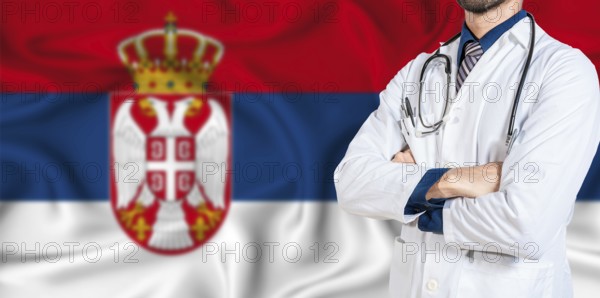 National Health System of Serbia. Serbia health and medical insurance concept