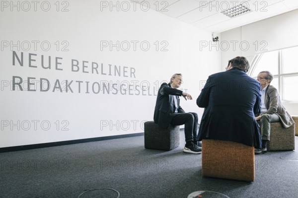 Peter Brandt, recorded during an interview at the NBR office in Berlin. 09.05.2022