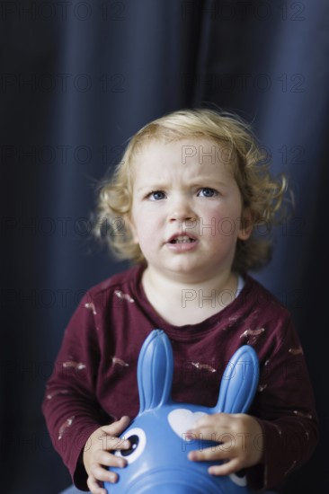 Portrait of a two year old boy, Bonn, 25.05.2023