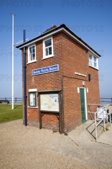 Maritime Museum and Coast Watch building, Mundesley, Norfolk, England, United Kingdom, Europe