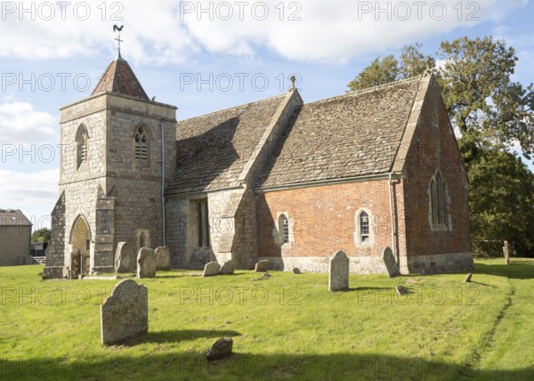 Church of Saint Nicholas, Berwick Bassett, Wiltshire, England, UK