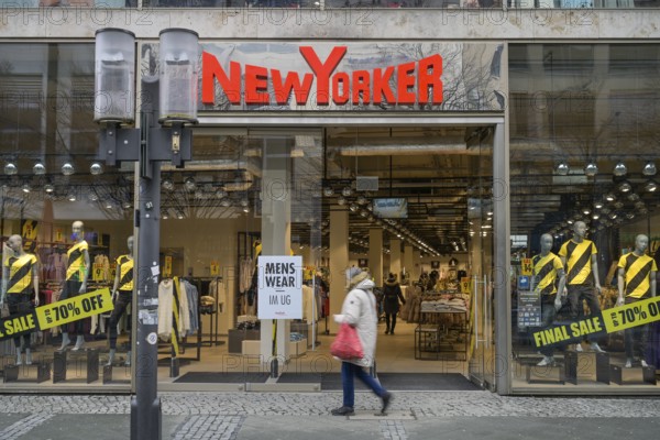 New Yorker Textiles, Wilmersdorfer Straße, Charlottenburg, Berlin, Germany, Europe