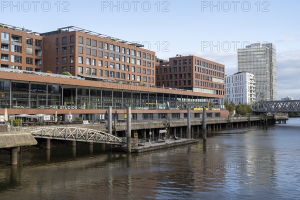 Elbarkaden on the Elbtorpromenade, residential and commercial building, Hafencity, Hamburg, Germany, Europe