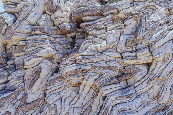 Apoplystra rock formations, Agios Pavlos, Southern Crete, Crete, Greek Islands, Greece, Europe