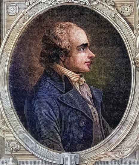 Jean-Denis Lanjuinais (born 12 March 1753 in Rennes, died 13 January 1827 in Paris) was a French politician during the French Revolution, Historical, digitally restored reproduction from a 19th century original, Record date not stated