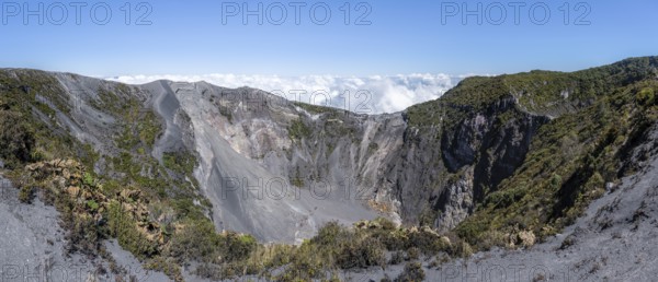 Irazu Volcano, Irazu Volcano National Park, Parque Nacional Volcan Irazu, Cartago Province, Costa Rica, Central America