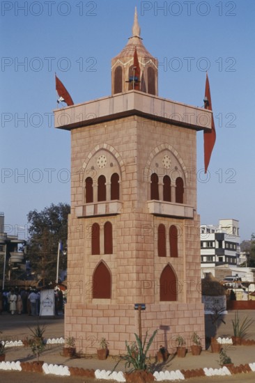 Tower at Kutch Utsav in Bhuj, Kutch, Gujarat, India, Asia