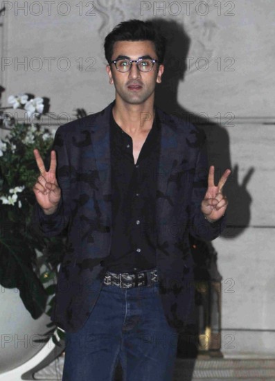 Bollywood actor Ranbir Kapoor arrives industrialist Mukesh Ambani residence Antilia meeting club owners ISL Mumbai