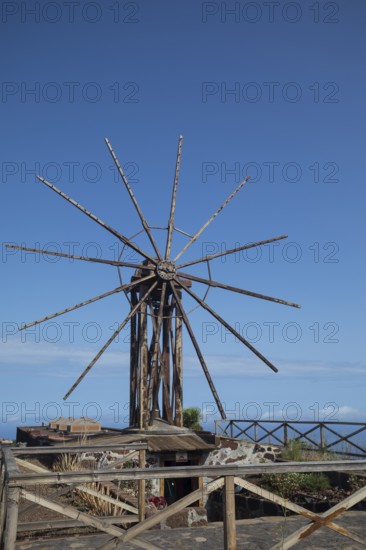 Mill Museo de Interpretación del Gofio, Buracas, Island of La Palma, Spain, Europe