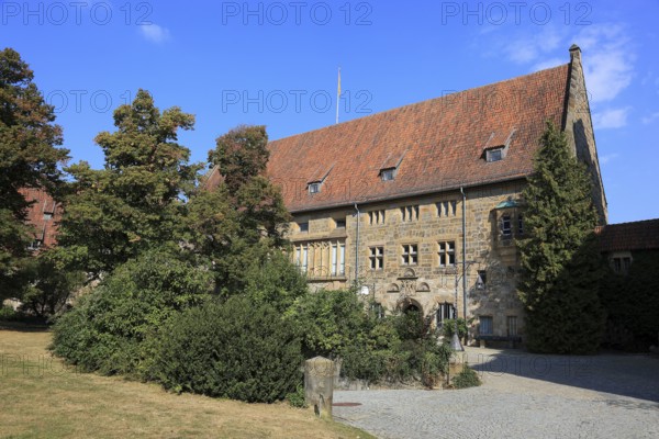 The Carl-Eduard-Bau of the Veste Coburg, Coburg, Upper Franconia, Bavaria, Germany, Europe