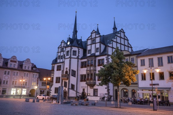 Town Hall, Market, Old Town, Saalfeld, Thuringia, Germany, Europe