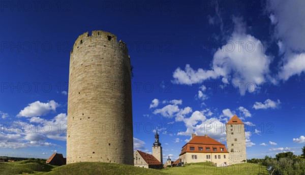 Querfurt Castle is located in the town of Querfurt in Saalekreis, Saxony-Anhalt. The hilltop castle is one of the largest medieval castles in Germany