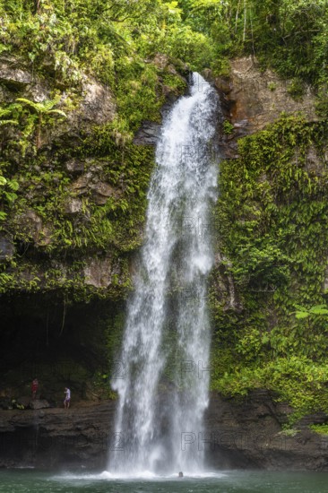 Tavoro Falls, Bouma National Park, Taveuni, Fiji, South Pacific, Oceania