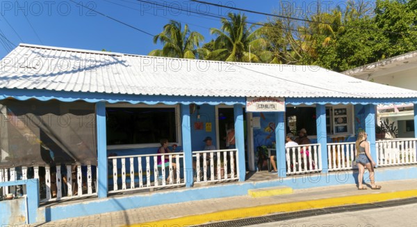 La Tablita bar Hemingway, Isla Mujeres, Caribbean Coast, Cancun, Quintana Roo, Mexico, Central America